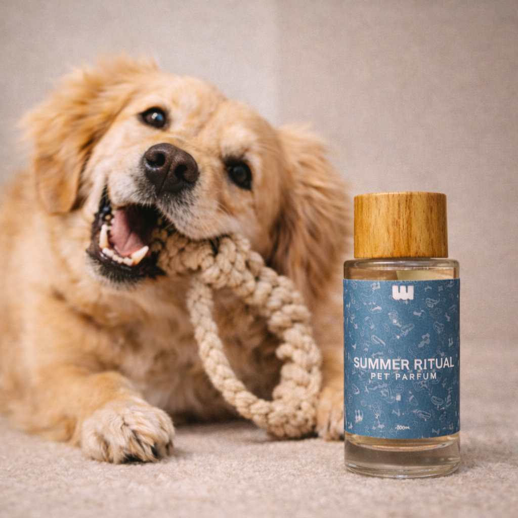 Waggleo Summer Ritual Pet Perfume – Fresh Cooling Deodorizer for Dogs & Cats
