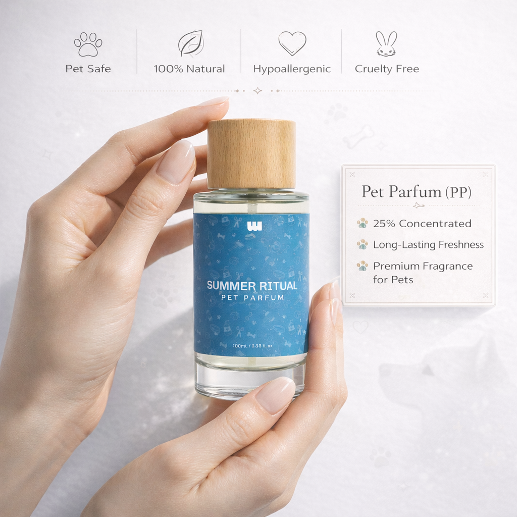 Waggleo Summer Ritual Pet Perfume – Fresh Cooling Deodorizer for Dogs & Cats