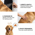 Waggleo Almost Caramel Pet Perfume – Long-Lasting Sweet Deodorizer for Dogs & Cats